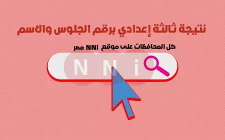 بالاسماء الأن.. نتيجة ثالثة إعدادي برقم الجلوس والاسم 2025 محافظة القاهرة وجميع المحافظات عبر بوابة التعليم الاساسي