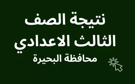 رسميا الأن.. نتيجة تالتة اعدادي بالبحيرة الترم الاول 2025 برقم الجلوس والاسم عبر الرابط الرسمي المعتمد