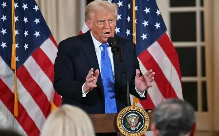 ترامب: قد نفرض رسومًا بنسبة 100% على التجارة مع دول بريكس