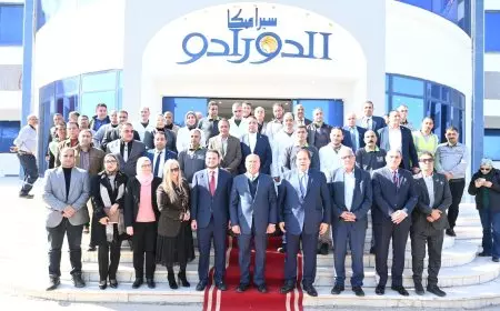 كامل الوزير موجهًا الشكر لـ أبو العينين: مصنع الدورادو قلعة صناعية عالمية