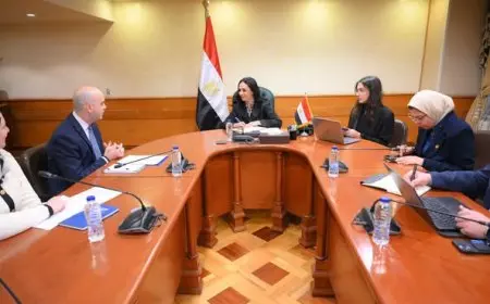 وزيرة التضامن تبحث مع رئيس مكتب الهجرة الدولية تعزيز آليات الحماية الاجتماعية