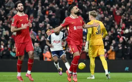 تشكيل ليفربول المتوقع ضد أستون فيلا .. موقف محمد صلاح