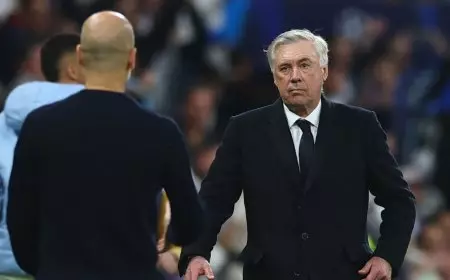 أنشيلوتي يعزز تفوّقه على جوارديولا في دوري أبطال أوروبا