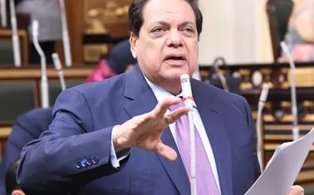 رسالة قوية من النائب محمد أبو العينين لممثل الكنيست في برلمان البحر المتوسط