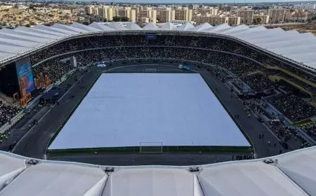 افتتاح تاريخي لملعب بنغازي الدولي بحضور نجوم العالم