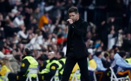 سيميوني: أتلتيكو يخوض مباراة رائعة ضد ريال مدريد بدوري أبطال أوروبا