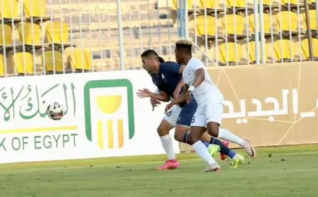 إنبي يهزم سموحة بهدف نظيف في الدوري