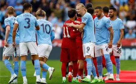 محمد صلاح: أحترم هالاند كثيرا..حياته أسهل قليلا كمهاجم