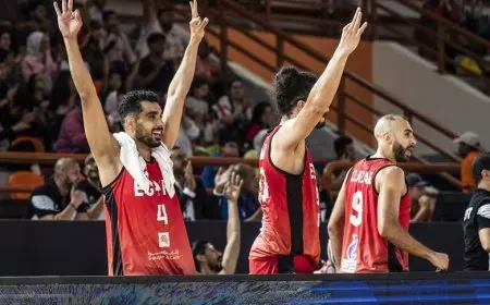 منتخب مصر يفوز على أفريقيا الوسطى في تصفيات أمم أفريقيا لكرة السلة