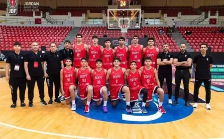 منتخب مصر للسلة يواجه أفريقيا الوسطى في تصفيات أمم إفريقيا
