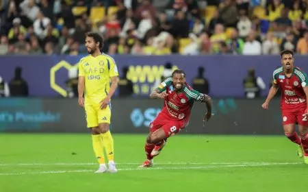 ترتيب الدوري السعودي بعد خسارة النصر أمام الاتفاق