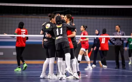 الأهلي يفوز على سبورتنج في أولى مباريات نصف نهائي دوري سيدات الطائرة