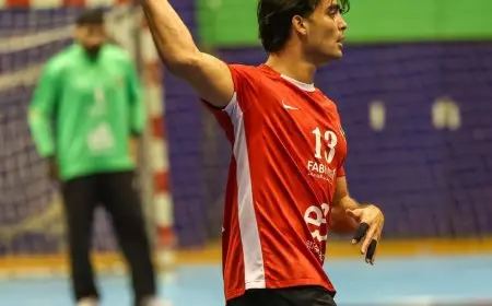 الأهلي يفوز على البنك في دوري اليد للمحترفين