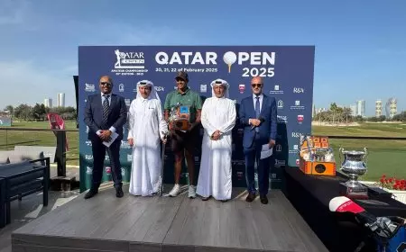 عيسى أبو العلا وصيف بطولة قطر الدولية للجولف بفارق ضربة