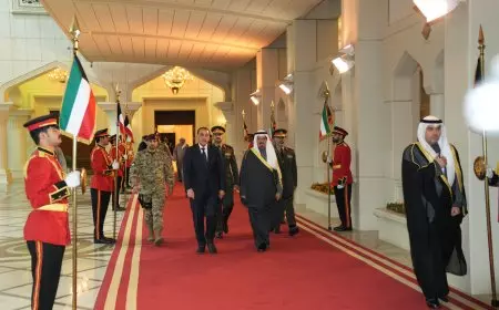 رئيس الوزراء يغادر الكويت بعد انتهاء زيارته الرسمية
