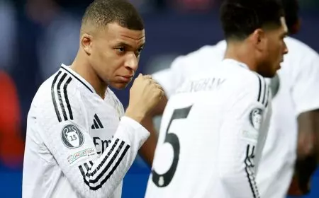 مبابي يغيب عن تدريبات ريال مدريد بسبب جراحة في الأسنان