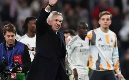 “كفى حديثاً عن ريال مدريد”.. أنشيلوتي يرد على تصريحات تيباس