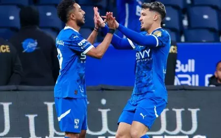 بعد هدفين مبكرين في 84 ثانية.. الهلال يسجل +100 هدف بالموسم