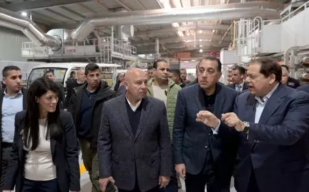 أبو العينين: المرحلة الـ2 بـ«سيراميكا كليوباترا» ستنتج السيراميك والبورسلين بطاقة 80 مليون م2 سنويا