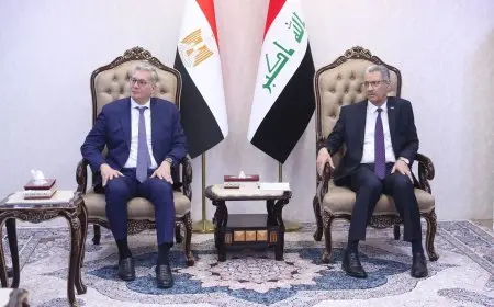 وزير البترول يلتقى رئيس الوزراء ووزير النفط العراقى لبحث تعزيز في مجالات الطاقة