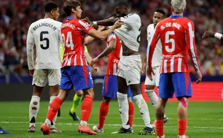 موعد ديربي مدريد بين الريال وأتلتيكو في دوري الأبطال والقنوات الناقلة