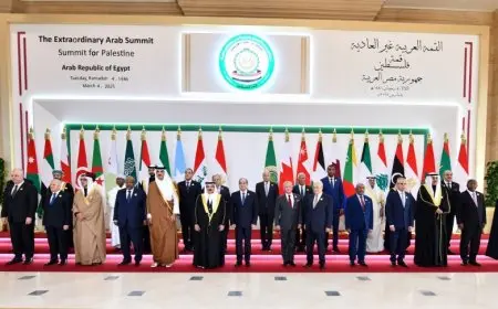 رئاسة الجمهورية تصدر بيانًا عن عقد القمة العربية الطارئة في العاصمة الإدارية الجديدة