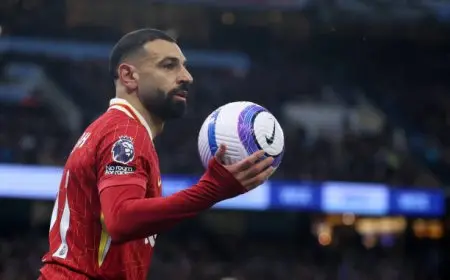 محمد صلاح ينافس على جائزة لاعب شهر فبراير في الدوري الإنجليزي