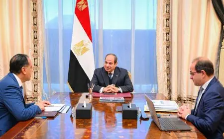 الرئيس السيسي يبحث مع مدبولي ووزير المالية موارد حزمة الحماية الاجتماعية الجديدة