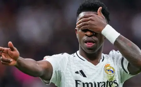 فينيسيوس متحمّس لموقعة ريال مدريد وأتلتيكو في أبطال أوروبا