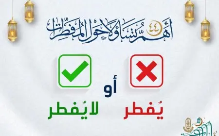 الأزهر للفتوى يوضح 44 حكما حول المفطرات في رمضان