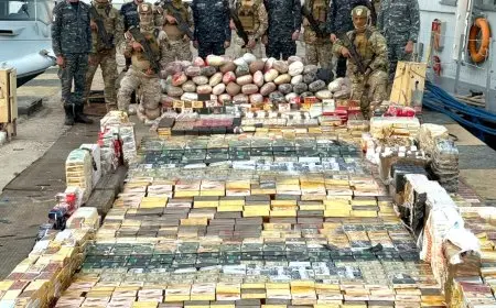 القوات البحرية تنجح فى إحباط محاولة تهريب مواد مخدرة عبر سواحل البحر الأحمر