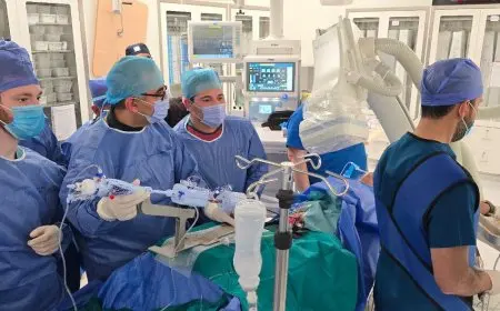 الصحة: نجاح عملية لمريضة تعاني من ارتجاع شديد في الصمام الميترالي بمستشفى العاصمة الإدارية