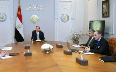 الرئيس السيسي يطلع على ترتيبات احتفالية افتتاح المتحف المصري الكبير