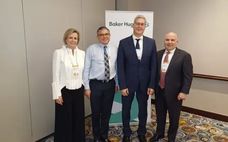 وزير البترول يلتقي الرئيس التنفيذي لشركة بيكر هيوز العالمية