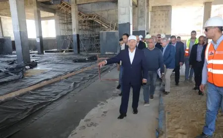 وزير النقل يتفقد سير العمل بمشروع القطار الكهربائي السريع «السخنة – العلمين – مطروح»