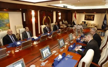 الفريق أسامة ربيع يناقش مع MSC تداعيات الأوضاع في البحر الأحمر على حركة الملاحة