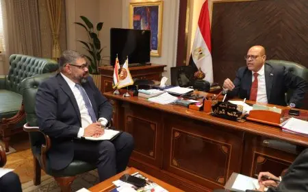 وزير العمل يلتقي الرئيس التنفيذي للأكاديمية الوطنية للعلوم والمهارات