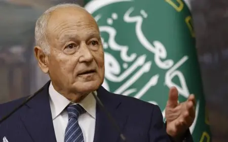 أبو الغيط يدين العدوان الإسرائيلي على غزة ويدعو لتحرك دولي فوري