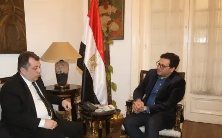 وزير الثقافة يلتقي السفير الأرميني لبحث سبل تعزيز التعاون الثقافي بين مصر وأرمينيا