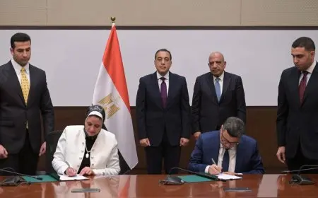 رئيس الوزراء يشهد توقيع اتفاقية مشروع إنشاء محطة رياح لإنتاج الكهرباء بقدرة 500 ميجاوات بخليج السويس