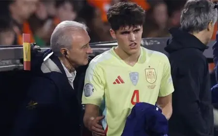 برشلونة يكشف تفاصيل إصابة باو كوبارسي