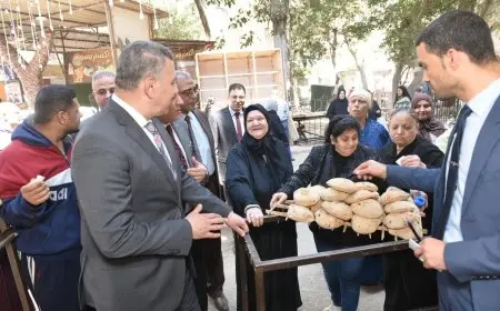 نائب وزير التموين يتابع توافر السلع بالقاهرة.. وضبط مخالفة بأحد المخابز