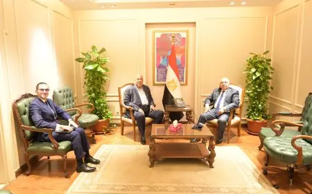 كامل الوزير ووزير الاستثمار يبحثان مع رئيس غرفة القاهرة التجارية آليات النهوض بصناعة الحديد والصلب بمصر