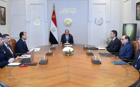 الرئيس السيسي يطلع على جهود الحكومة لتفعيل البورصة السلعية المصرية