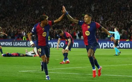 جدول مواعيد مباريات برشلونة في شهر أبريل 2025