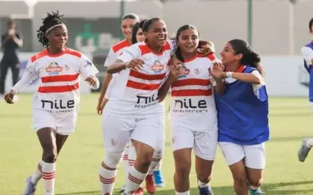 تشكيل سيدات الزمالك لمباراة زد في ربع نهائي كأس مصر