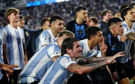 الأرجنتين تقسو على البرازيل في احتفالية التأهل للمونديال