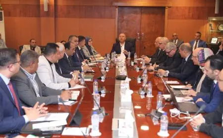 وزير النقل يتابع أعمال الترفيق بتوسعات المناطق الصناعية في 5 مدن