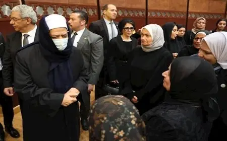 شيخ الأزهر يحرص على تقديم واجب العزاء لأسرة الدكتور المحرصاوي