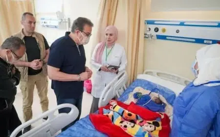 وزير الصحة يوجه بزيادة أعداد التمريض بقسم الغسيل الكلوي بمستشفى العدوة بالمنيا